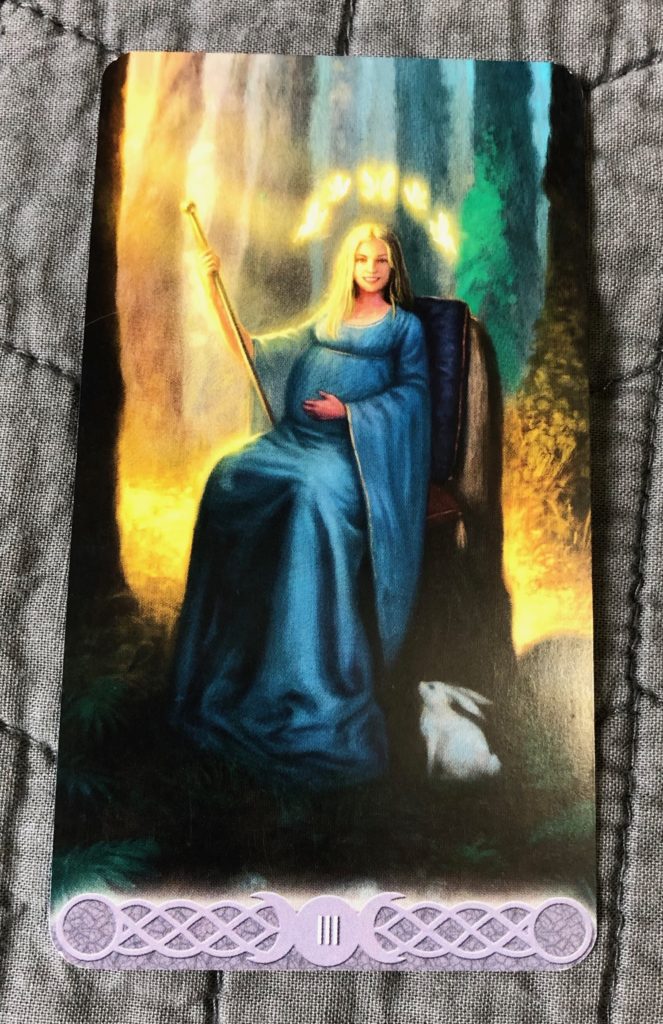 The Empress from the Triple Goddess Tarot