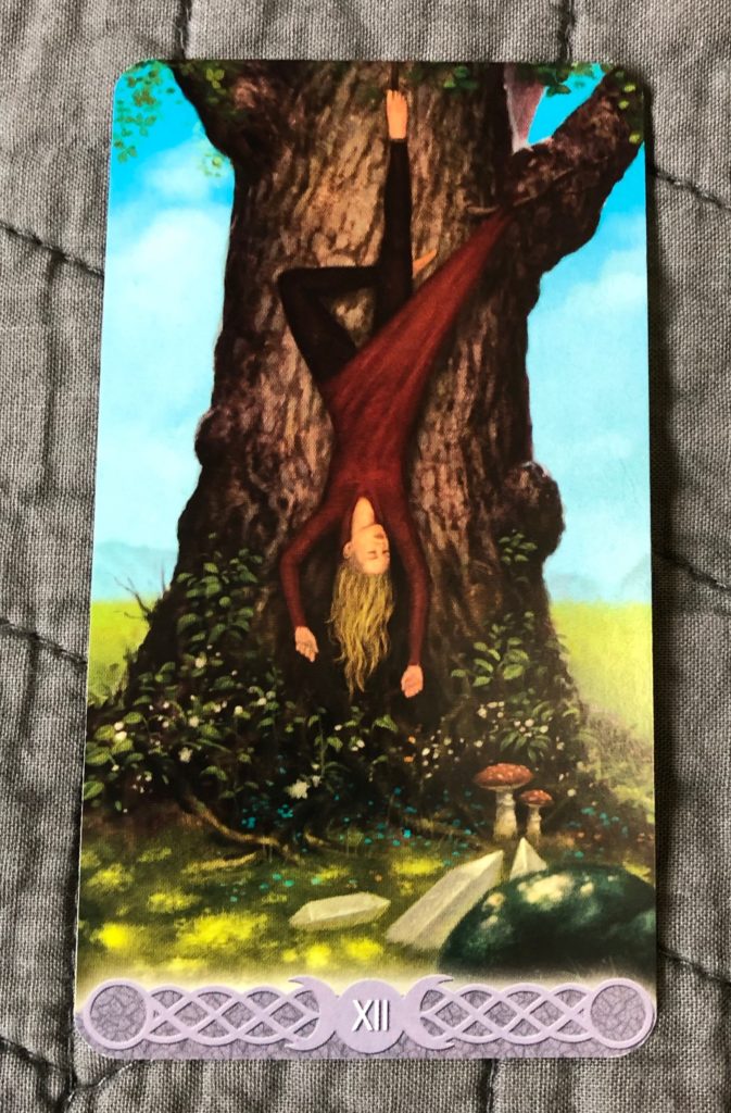 The Hanged Man from the Triple Goddess Tarot